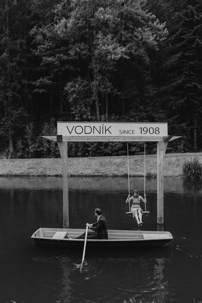 Boat and swing