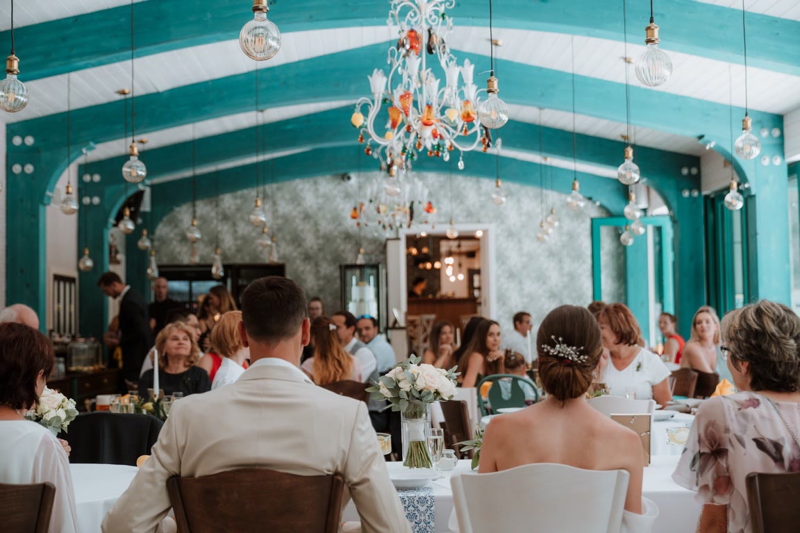 Hall with guests