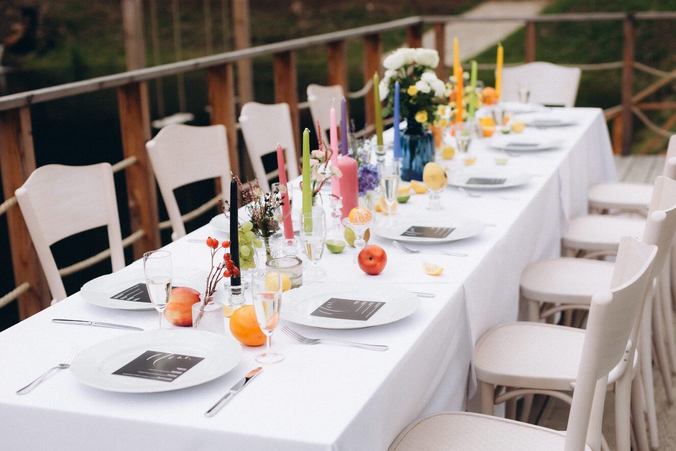 Festive table setting
